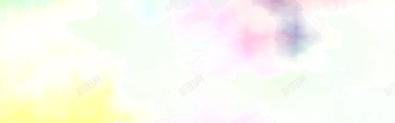 彩色中国风水粉背景