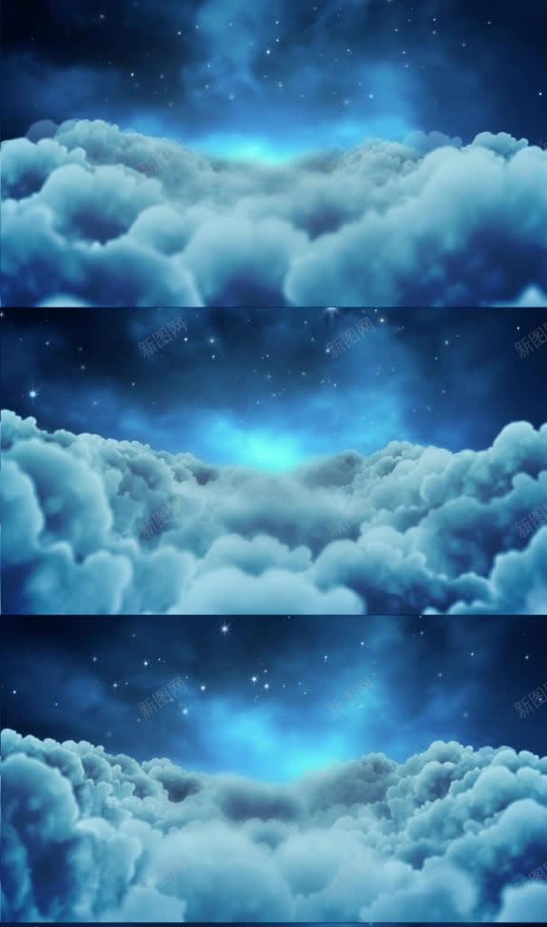 蓝色神秘云层云朵图jpg设计背景_88icon https://88icon.com 云层 云朵 神秘 蓝色