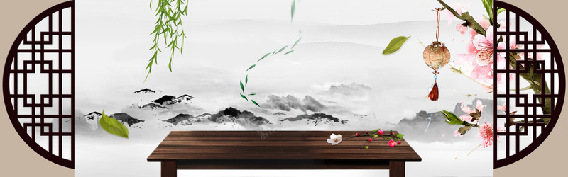 浅色清新文艺中国风屏风木桌banner背景jpg设计背景_88icon https://88icon.com 上新 中国风 促销 家居 小清新 屏风 折扣 文艺 木桌 木纹 桃花 浅色 淘宝 清新 电商 食品