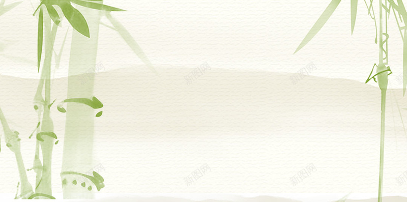 绿色小清新竹子PSD分层H5背景psd设计背景_88icon https://88icon.com H5 PSD分层 中国风 小清新 手绘 水墨画 竹子 绿色 背景素材