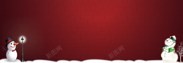 雪人背景背景