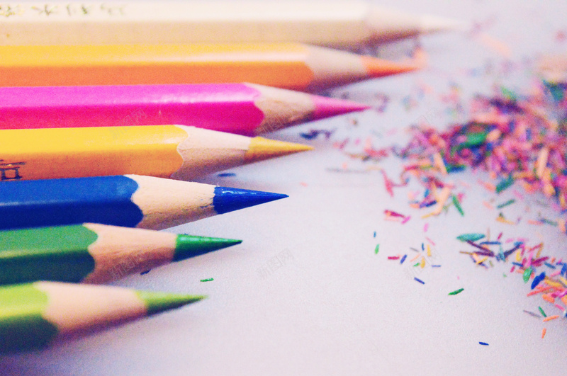 彩色铅笔背景jpg设计背景_88icon https://88icon.com PPT 彩色 彩色背景 彩色铅笔 文具 文艺 质感 铅笔
