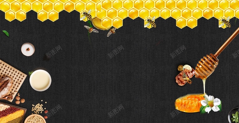蜂蜜蜜蜂psd设计背景_88icon https://88icon.com PSD 山水 平面 广告 春天 春季 植物 模板 海报 素材 背景 花朵 蜂蜜 蜂蜜蜜蜂背景图片免费下载植物 蜜糖 蜜蜂 风景 食物