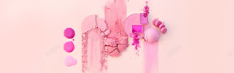 化妆品粉底甜美bannerpsd设计背景_88icon https://88icon.com anner banner 化妆品 唯美背景 文艺 植物 清新 甜美 粉色 纯洁 美妆