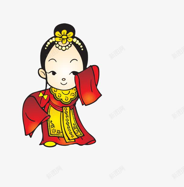 古代卡通人物png免抠素材_88icon https://88icon.com 古代卡通人物 歌舞 美女