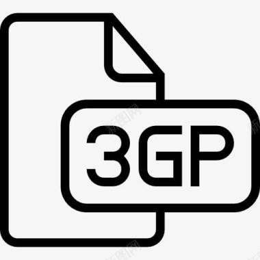 文件中风3GP文件概述界面符号图标图标