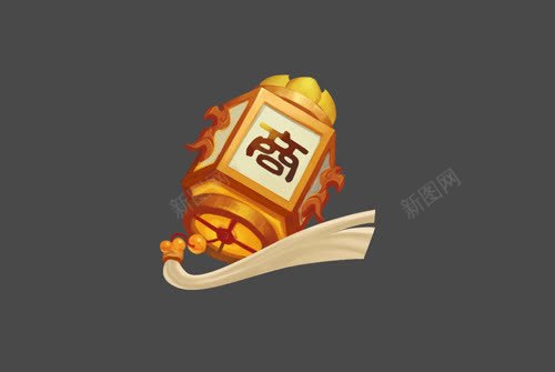 商金色复古手绘灯笼png免抠素材_88icon https://88icon.com 复古 灯笼 金色