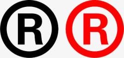 R标志R字商标图标高清图片