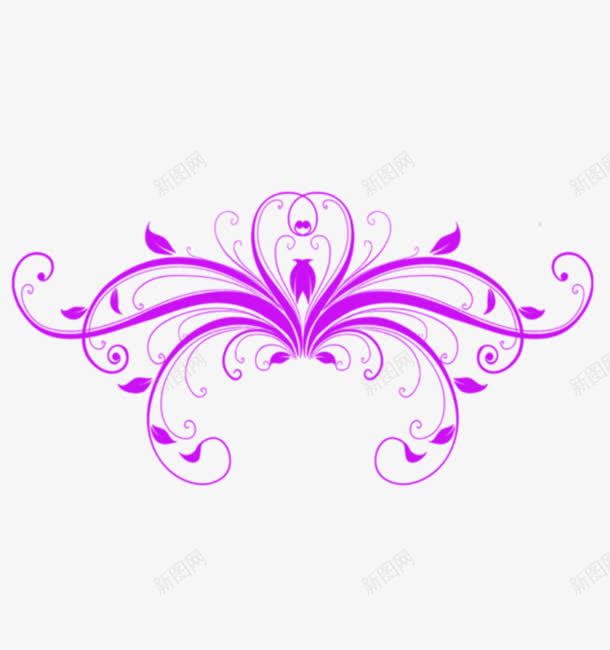 紫色花式纹理png免抠素材_88icon https://88icon.com 紫色 纹理 花式