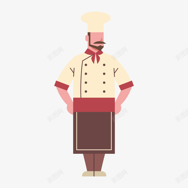 高级餐厅男厨师图案png免抠素材_88icon https://88icon.com 人物 卡通 厨师帽 厨师服 围裙 男厨师 餐厅