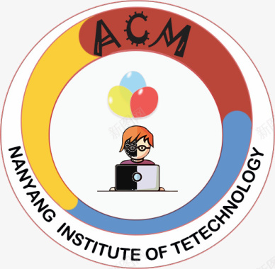 圆形屏幕南阳理工ACM图标图标