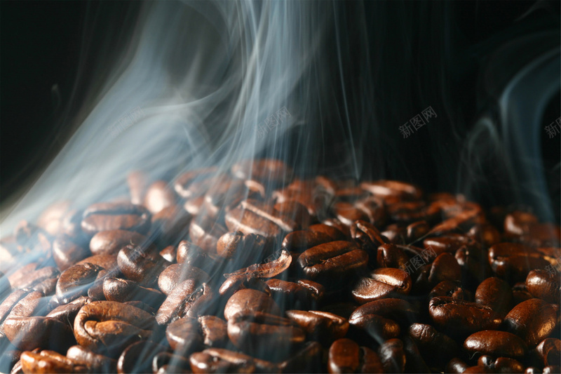 咖啡豆飘香图jpg设计背景_88icon https://88icon.com 咖啡豆 纹理 质感 香浓
