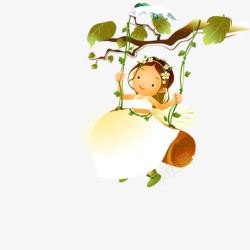 美女荡秋千秋千高清图片