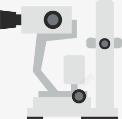 视力检测白色简约视力检测仪表高清图片