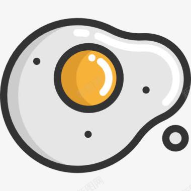 农家鸡蛋煎鸡蛋图标图标