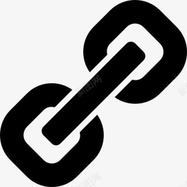 业务链路接口符号链对角图标图标