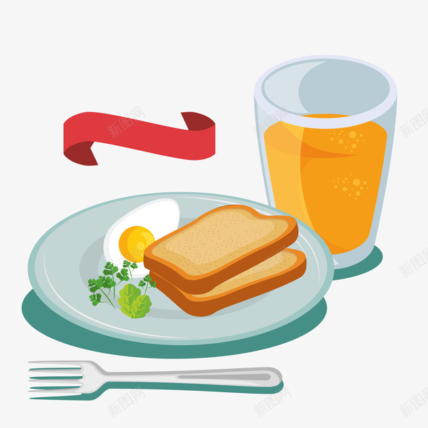 卡通营养早餐png免抠素材_88icon https://88icon.com 卡通 早餐 背景装饰 面包 食物 饮料