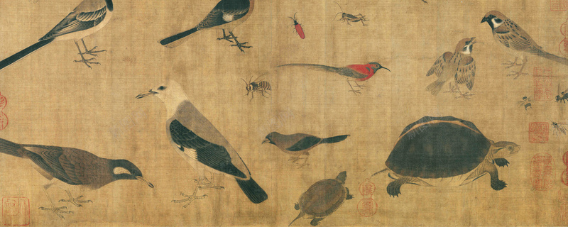 仿古国画山水画白鸟图网站背景图psd设计背景_88icon https://88icon.com 中国风 仿古 国画 图网站背景图 山水画 海报banner 鸟