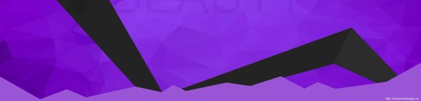 紫色梦幻几何海报背景