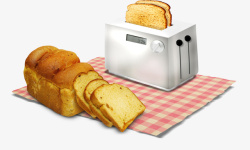 烤面包机素材