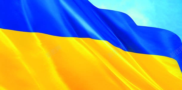 乌克兰国旗背景