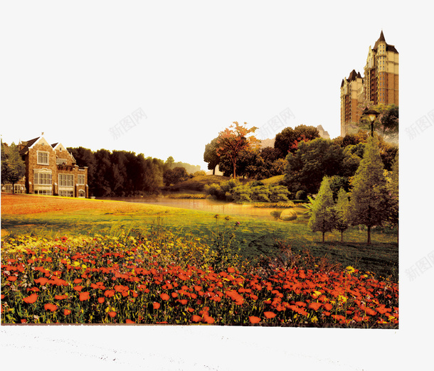 装饰图案psd设计背景_88icon https://88icon.com 清新 田园 装饰图案