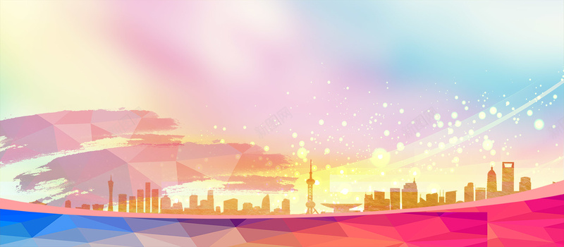 笔刷城市psd设计背景_88icon https://88icon.com banner 城市 天猫 店招 建筑 条幅 横幅 海报banner 淘宝 笔刷 红色 背景