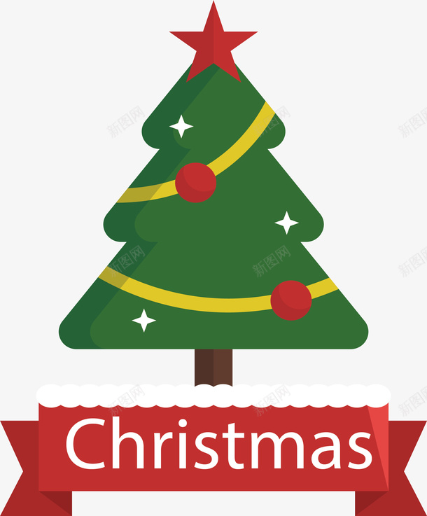 圣诞节卡通绿色圣诞树标签矢量图ai免抠素材_88icon https://88icon.com 圣诞快乐 圣诞标签 圣诞树 圣诞节 矢量png 绿色圣诞树 矢量图
