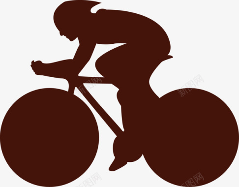 运动素材运动自行车矢量图图标图标