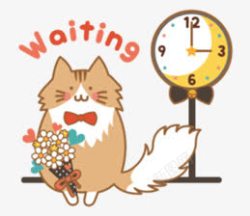 waiting猫高清图片