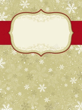 矢量复古边框圣诞节背景背景