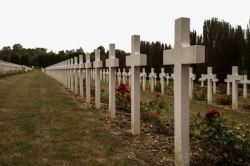 法国凡尔登纪念公墓六素材