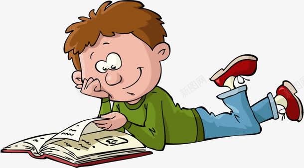 看书的小男孩png免抠素材_88icon https://88icon.com 小男孩 看书 红鞋子 趴着