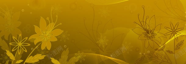 梦幻花卉banner背景jpg设计背景_88icon https://88icon.com 简约背景 花卉