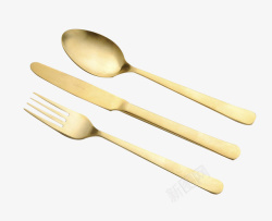 叉子刀子勺子西式素材