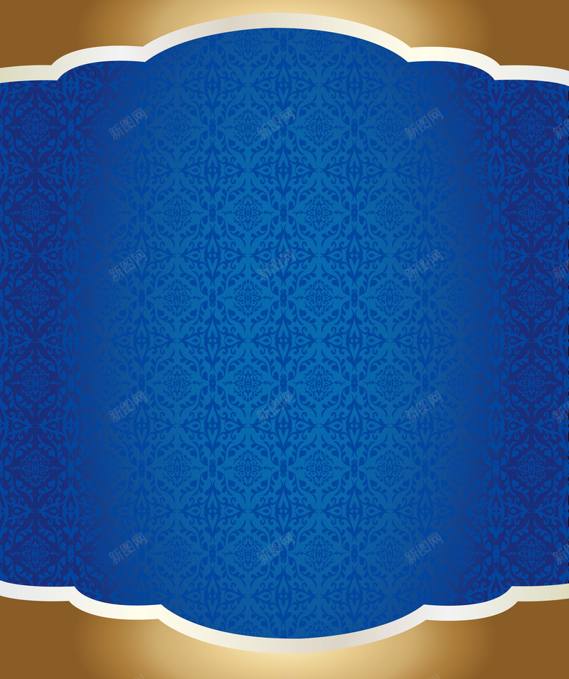 手绘花纹蓝色几何不规则形状背景矢量图ai设计背景_88icon https://88icon.com 不规则形状 几何 手绘 海报 素材 背景 花纹 蓝色 矢量图