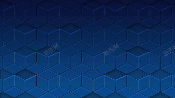 深蓝色立方体几何图形jpg设计背景_88icon https://88icon.com 几何图形 深蓝色 立方体