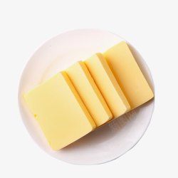 盘子里的奶酪素材