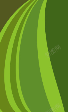 绿色动感条纹海报展板封面背景矢量图背景