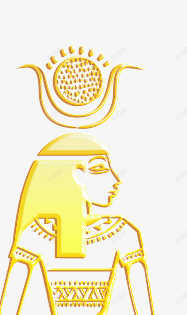 埃及人物png免抠素材_88icon https://88icon.com 人物 埃及侍卫 矢量装饰 装饰 装饰画 金色人物