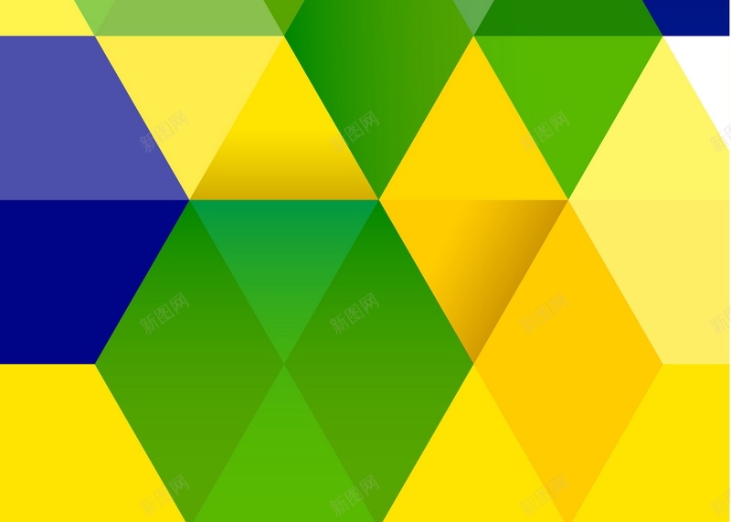 黄色三角形矢量图ai设计背景_88icon https://88icon.com 三角形 几何 图形 扁平 渐变 绿色 黄色 矢量图