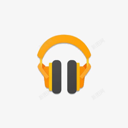 黄色耳机png免抠素材_88icon https://88icon.com HIFI耳机 创意耳机 头戴式耳机 扁平化耳机 手绘耳机 耳机插画 耳机标志