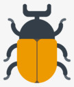 平面甲虫png免抠素材_88icon https://88icon.com 动物 平面设计 甲虫