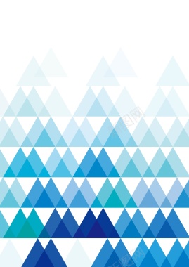 矢量科技几何三角形蓝色背景背景