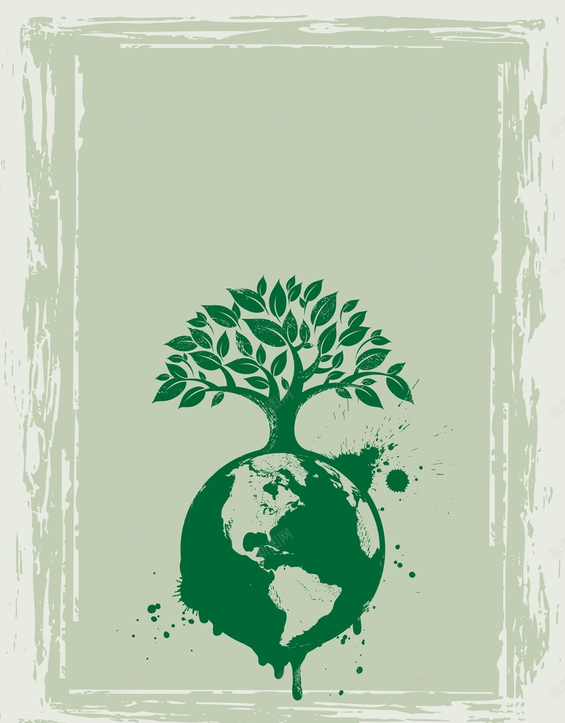 矢量绿色环保低碳地球树木背景ai设计背景_88icon https://88icon.com 低碳 几何 创意 地球 扁平 树木 涂鸦 渐变 环保 矢量 绿色 背景 矢量图