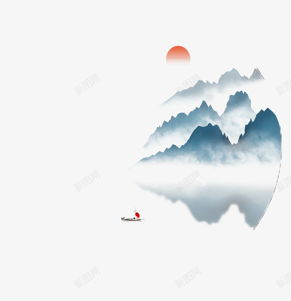 山海报片png免抠素材_88icon https://88icon.com 下载 图片 山 山水画素材下载 海报 素材