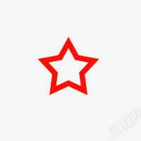 红色星星图案png免抠素材_88icon https://88icon.com 五角星 星星素材 装饰类星星图案