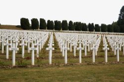 法国凡尔登纪念公墓七素材