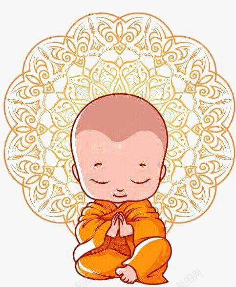 小和尚圖 一个小和尚png图片免费下载-素材uhelxedj-88ICON
