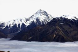 康定贡嘎山景点康定贡嘎山风景图高清图片